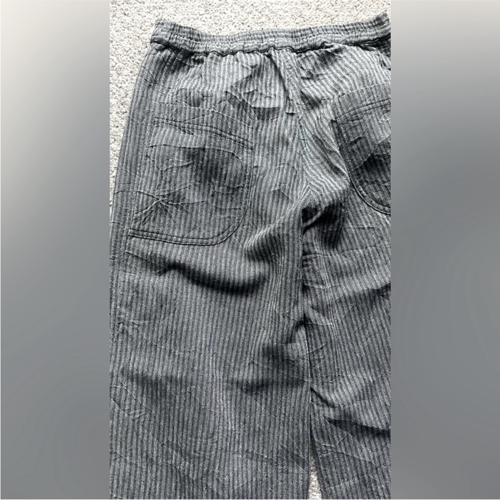 Cannisse French Design Pants, Wool/Cotton blend, Size 2 (US 6/8), pinstripes - Picture 6 of 7